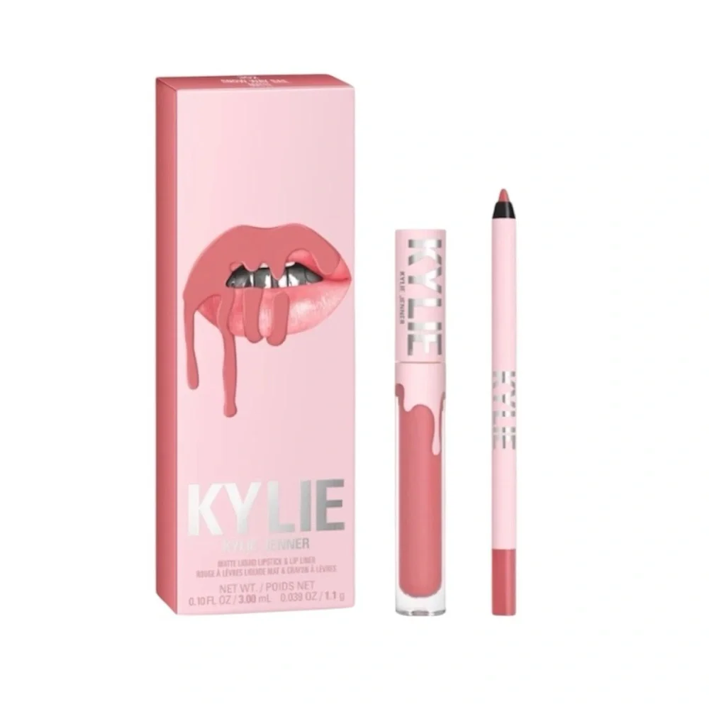 🆕💄KYLIE COSMETICS Matte Lip Kit - SNOW WAY BAE 302 Matte Liquid Lipstick liner